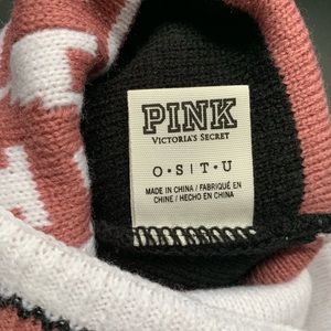 PINK Victoria's Secret Accessories - Victoria’s Secret Pink Nation Beanie Hat PINK Victoria's Secret Accessories - Victoria’s Secret Pink Nation Beanie Hat